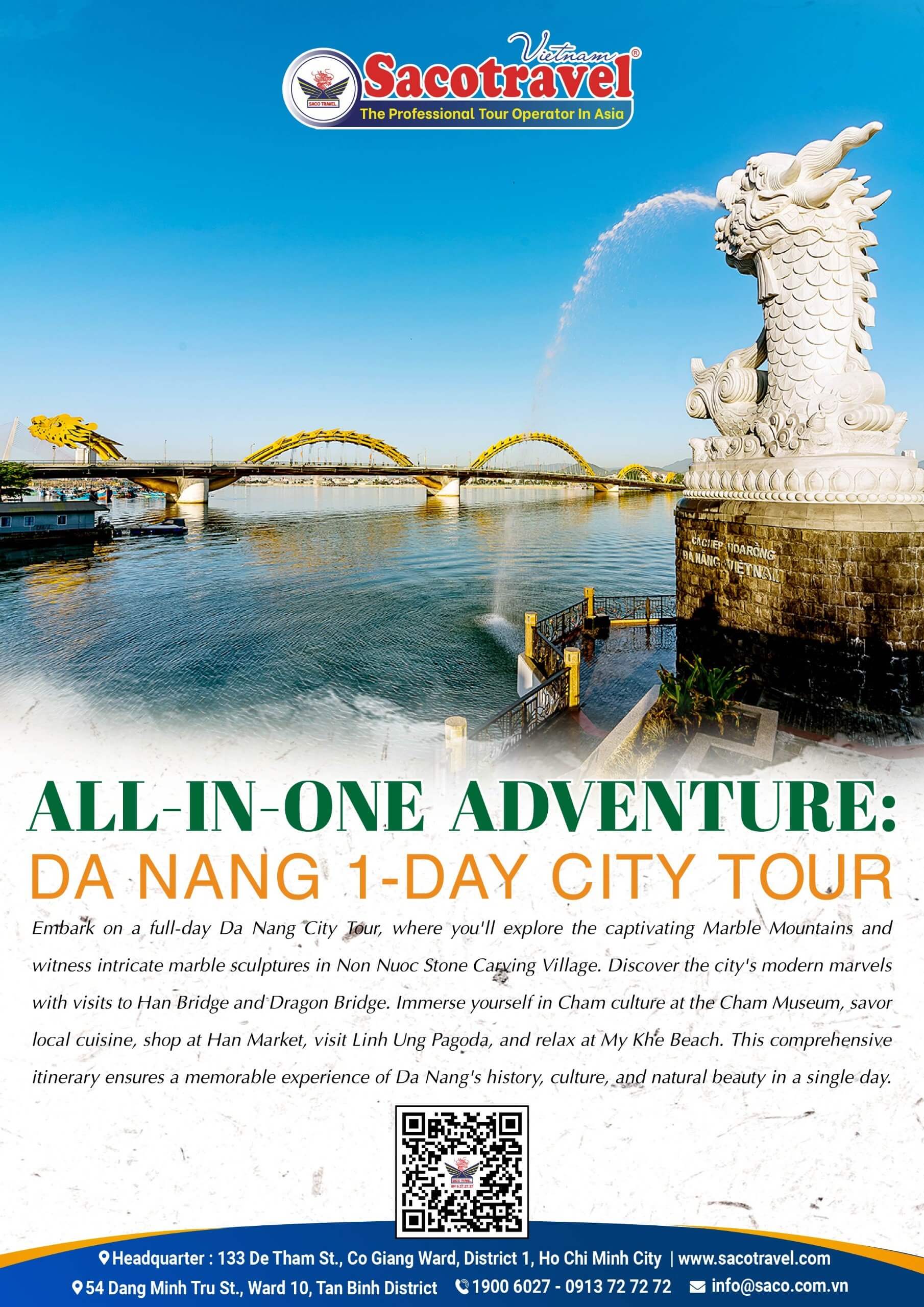 ALL-IN-ONE ADVENTURE DA NANG 1-DAY CITY TOUR