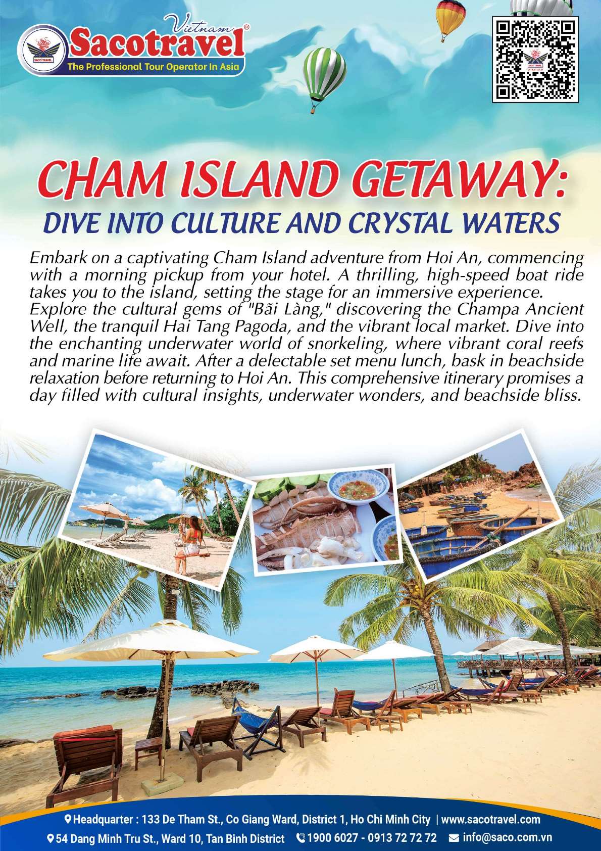 CHAM ISLAND GETAWAY DIVE INTO CULTURE AND CRYSTAL WATERS