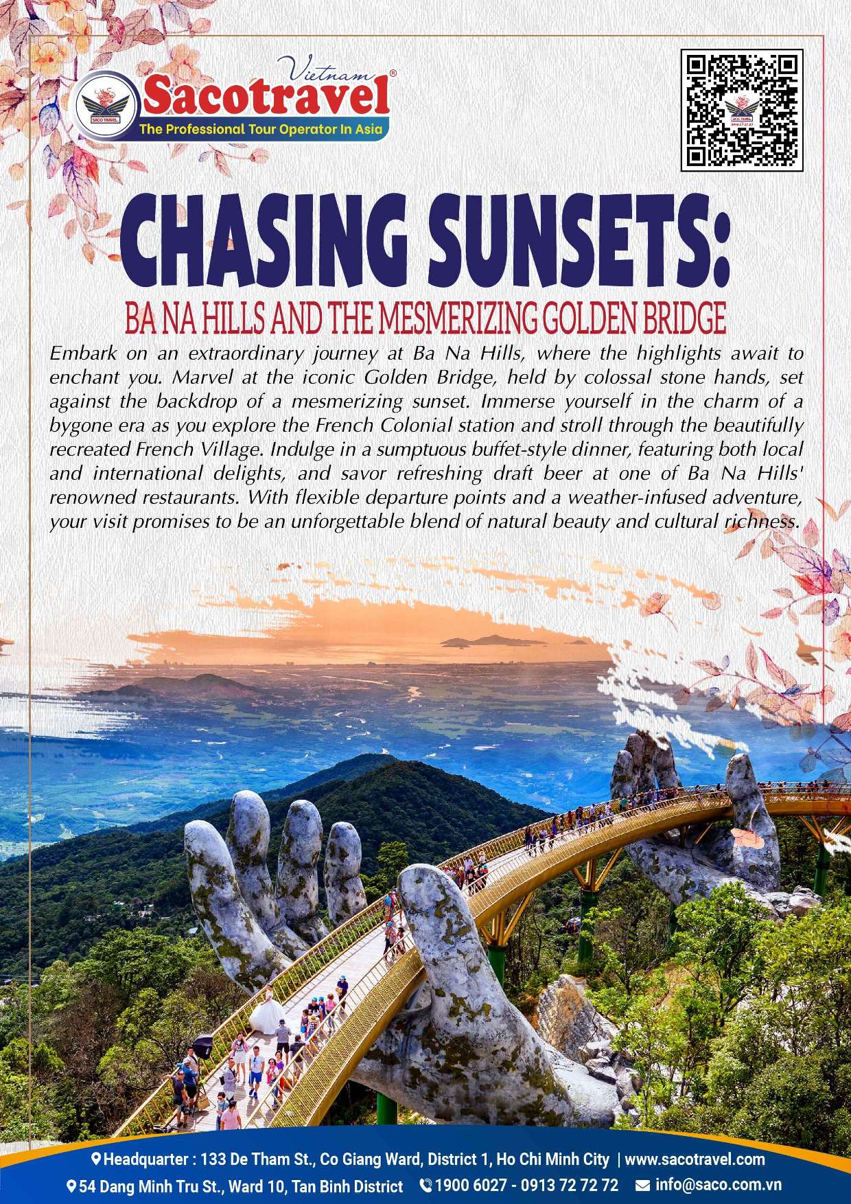 CHASING SUNSETS BA NA HILLS AND THE MESMERIZING GOLDEN BRIDGE